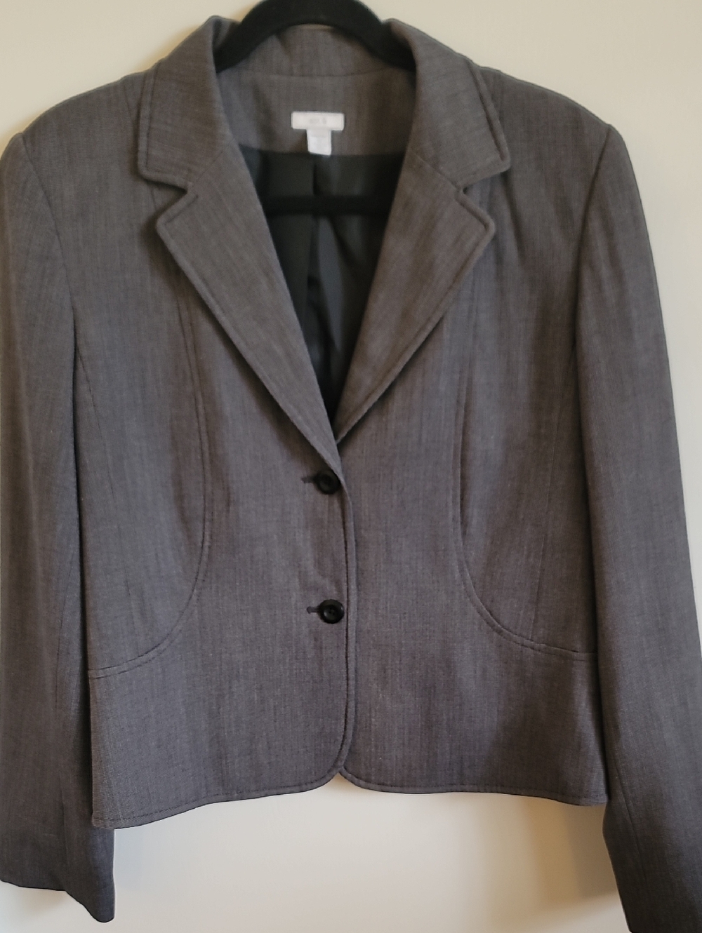 Apt. 9 Tailored Gray Women's Blazer Jacket